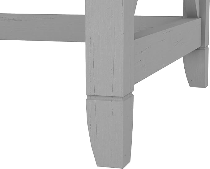 Bush Furniture Key West 48W Writing Desk in Cape Cod Gray - Image 6