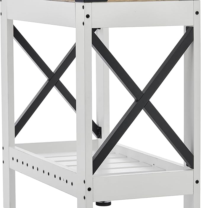 Narrow Side Table, End Table, Sofa Side Table, End Table Nightstand - Image 9