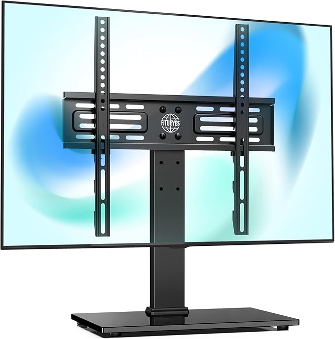 FITUEYES Universal TV Stand, Swivel TV Table Stands by FITUEYES