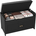 HOMEFORT 30" Shoe Bench with Lift Top Storage, Entryway Bench with Cushioned by HOMEFORT