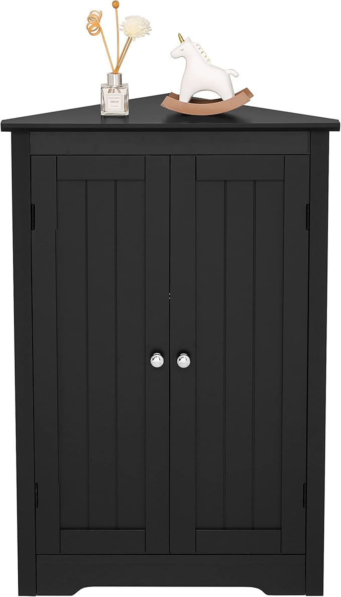 Iwell Corner Cabinet, Corner Bathroom Cabinet by IWELL