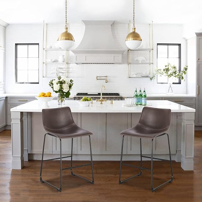 EdgeMod Brinley Counter Stool in Brown - Image 9