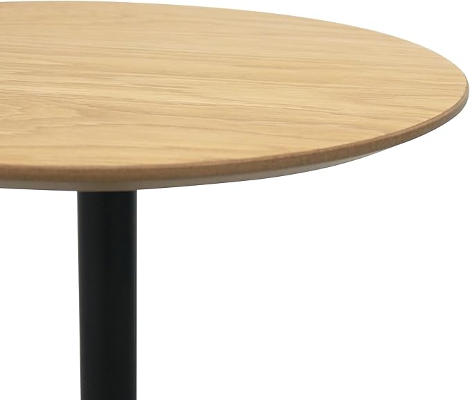 Get Set Style Drink Table, Round End Table, Side Table, Modern Pedestal Table - Image 4