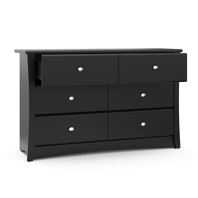 Storkcraft Crescent 6 Drawer Bedroom Dresser – GREENGUARD Gold Certified - Image 12