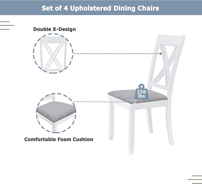 Ball & Cast 5-Piece Dining Table Set - Image 6