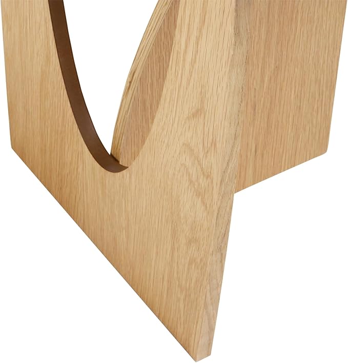 Get Set Style Round End Table Accent Side Table Circle Wood Corner Table Small - Image 9