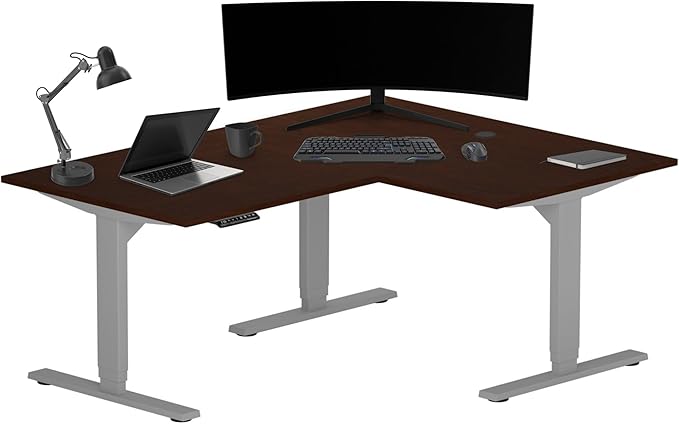 Standing Desk: FLT-05, DT-3030-RW, DT-4830-RW, DA-10-Black by PROGRESSIVEDESK