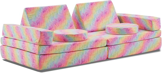 jela Kids Play Couch Castle Extended Size 10PCS - Image 3