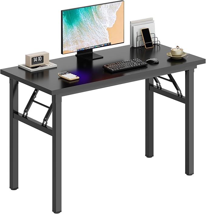 DlandHome Computer Desk Folding Table 39.4 inches Writing Desk by DlandHome