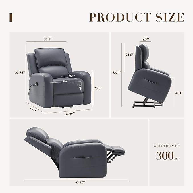COLAMY Power Lift Recliner Chair - Image 2