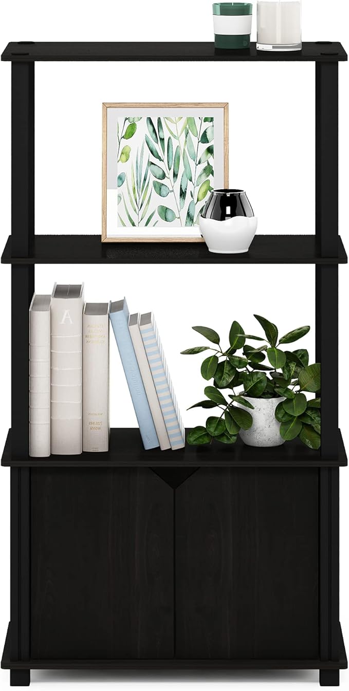 Furinno Brahms 4-Tier Multipurpose Bookcase/Bookshelf/Display Shelf/Display Rack - Image 4