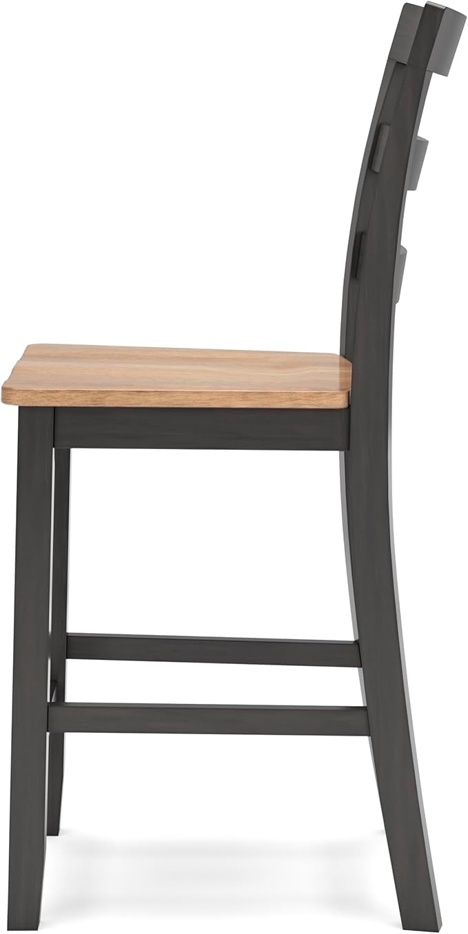 Signature Design by Ashley Gesthaven Solid Wood Frame Counter Height Barstool - Image 5