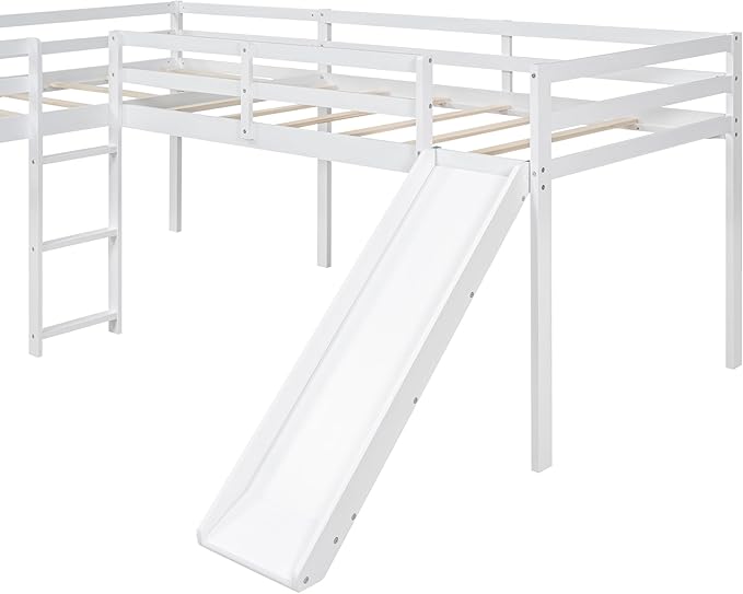 L-Shaped Twin Size Loft Bed - Image 7