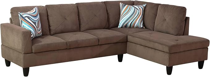 NicBex Sectional Couch 3 Pieces Sofa Set - Image 4