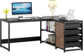 LITTLE TREE 59-Inch L Shaped Desk by LITTLETREE