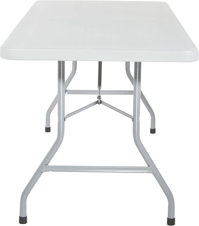 Office Star Resin Multipurpose Rectangle Folding Table - Image 4
