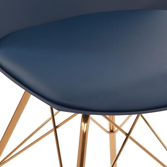 OSP Home Furnishings Oakley Mid-Century Modern Bucket Dining Chair - Image 7