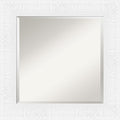 Amanti Art White Bathroom Mirror by AmantiArt