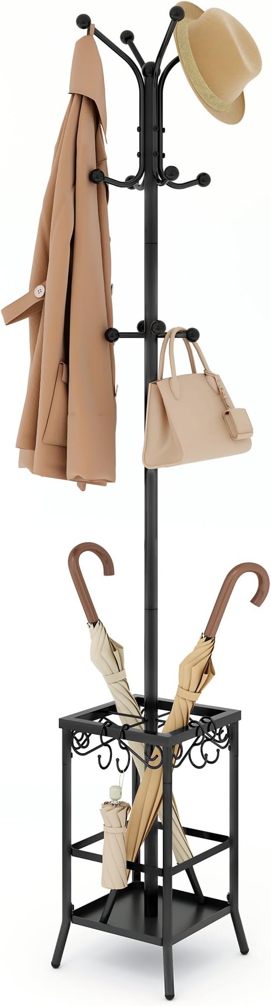 Hoctieon Coat Rack Freestanding, Coat Tree by Hoctieon