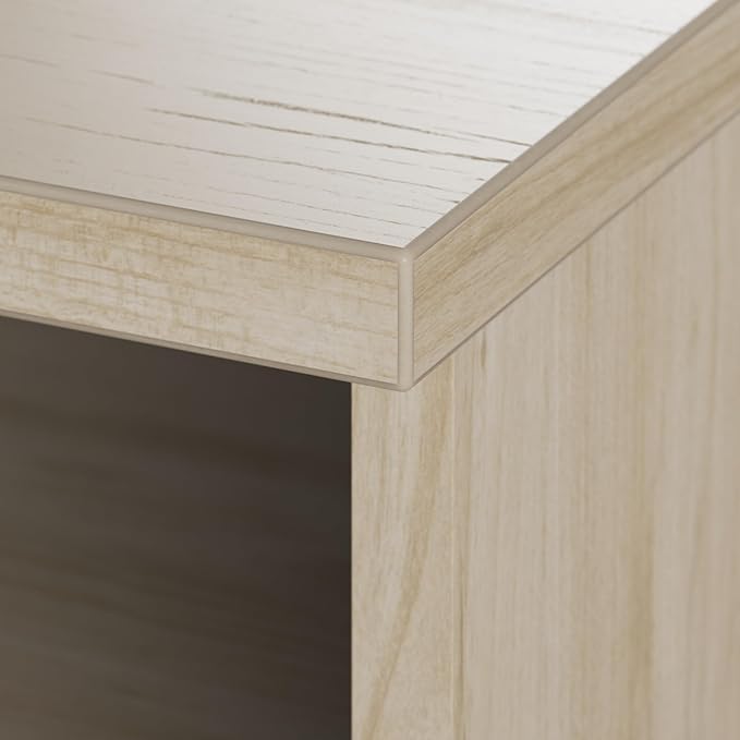 Bush Business Furniture Studio C Tall 5 Shelf Bookcase in Natural Elm, Large - Image 6