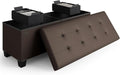 STORAGEBUD Storage Ottoman Bench by STORAGEBUD