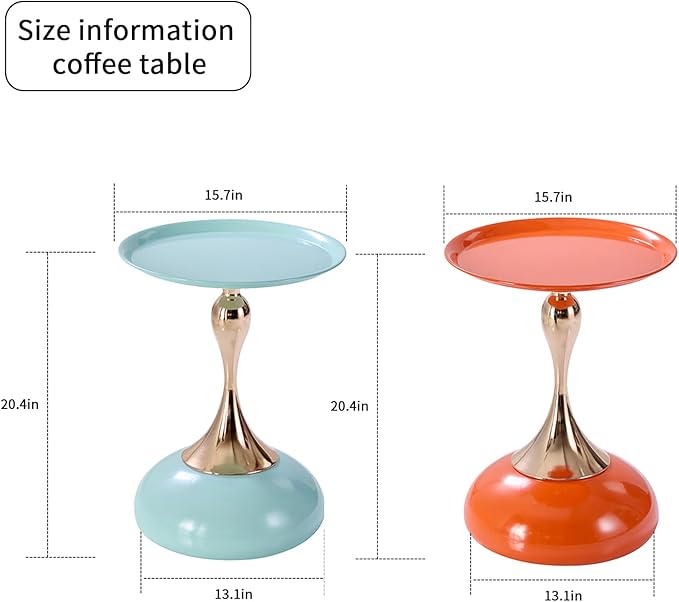 Stylish Hourglass Side Table - Image 2