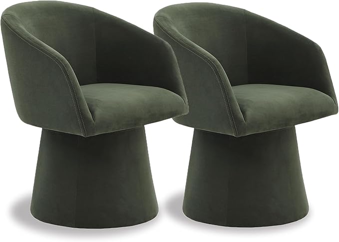 Swivel Dining Chairs Modern Accent Armchair Side Deskchair by Kislot