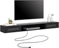 WAMPAT Floating TV Stand Shelf by WAMPAT