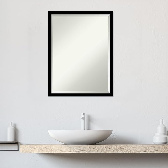 Amanti Art Black Bathroom Mirror - Image 6