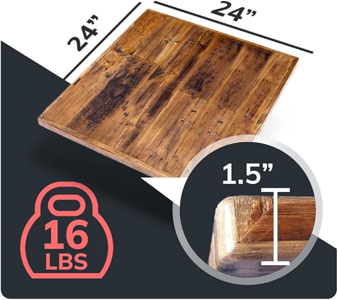 Reclaimed Wood Table Top - Image 2