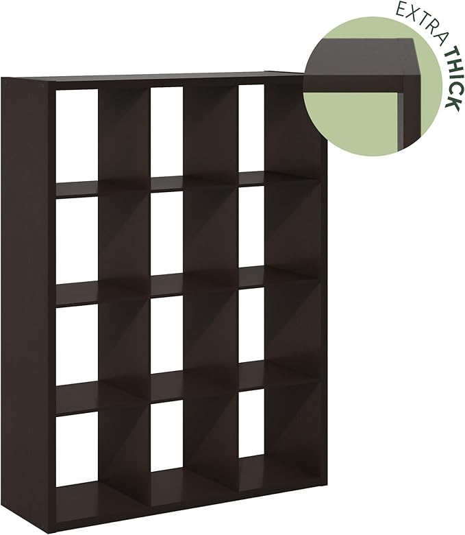 Furinno Cubicle Open Back Decorative Cube Storage Organizer - Image 5
