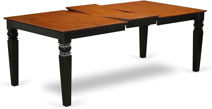 East West Furniture LGKE7-BCH-LC 7 Piece Dining Room Table Set Consist of a - Image 4