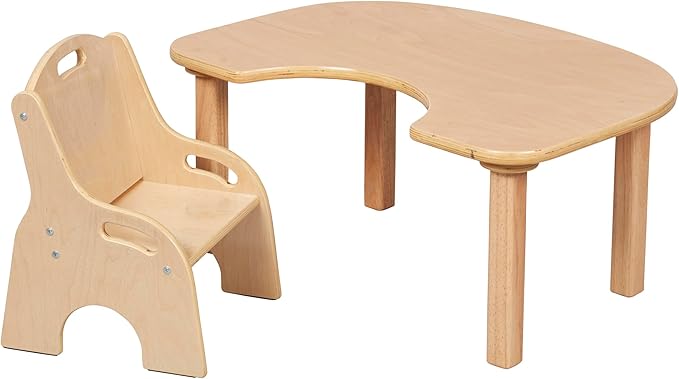 ECR4Kids Little Learner Table and Chair Set, Kids Furniture by ECR4Kids