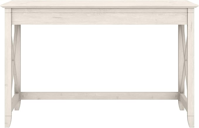 Bush Furniture Key West 48W Writing Desk in Linen White Oak - Image 7