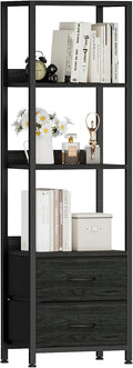 Furnulem 4-Tier Corner Shelf, Bookshelf by Furnulem
