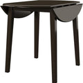 Signature Design by Ashley Hammis Round Dining Room Drop Leaf Table, Dark Brown by SignatureDesignbyAshley