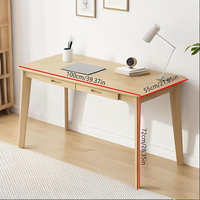 Writing Computer Desk Office Desk Computer Table Study Writing Desk - Image 2