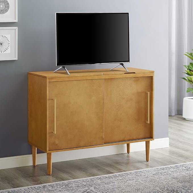 Crosley Furniture Everett Media Console and Record Player Stand - Image 15