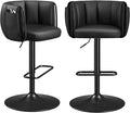 SONGMICS Home 360° Swivel Bar Stools Set of 2, Height Adjustable Barstools by SONGMICSHOME