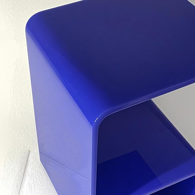 Acrylic End Table for Nightstand, Bedside Table for Bedroom.Side Tables for - Image 3