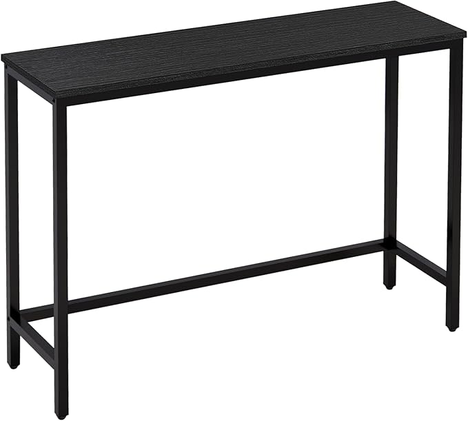 39.4” Console Table, Hallway Entrance Table Sofa Table Behind Couch, by Timberer