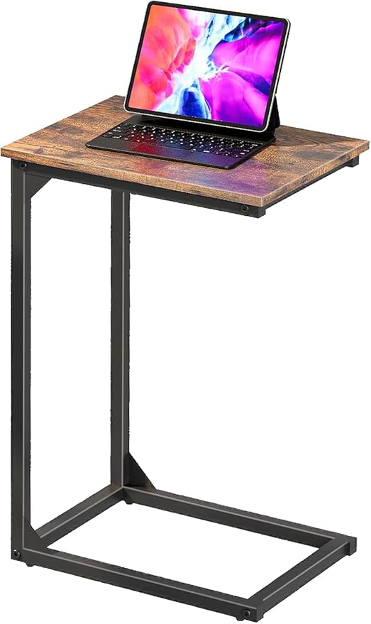 C-Shaped Side Table, C-Table for Sofa, Couch Table - Image 4