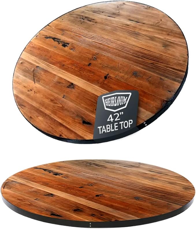 Reclaimed Wood Table Top by Heirloum