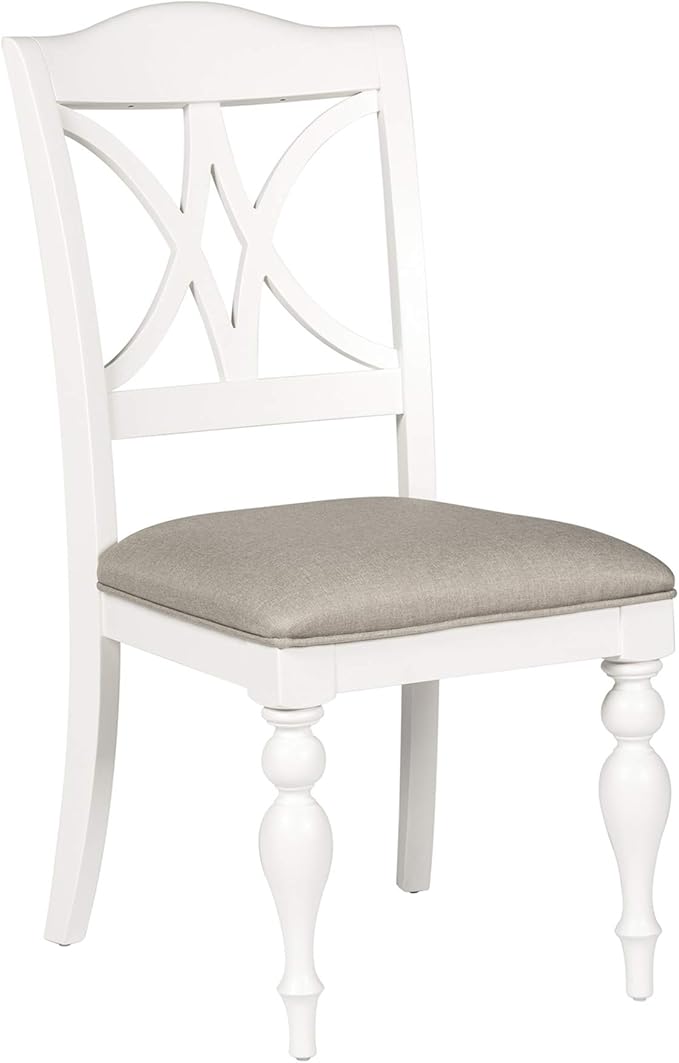 LIBERTY FURNITURE INDUSTRIES, INC. Summer House Slat Back Side Chair-Set of 2 - Image 4