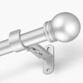 Curtain Rods for Windows 16 to 48 Inches, Curtain Rod Max Adjustable Length of by AMZSEVEN