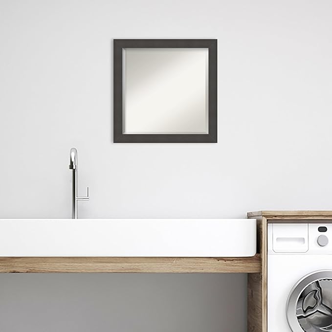 Amanti Art Silver Bathroom Mirror - Image 5