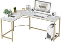 Teraves Reversible L Shaped Desk White by Teraves