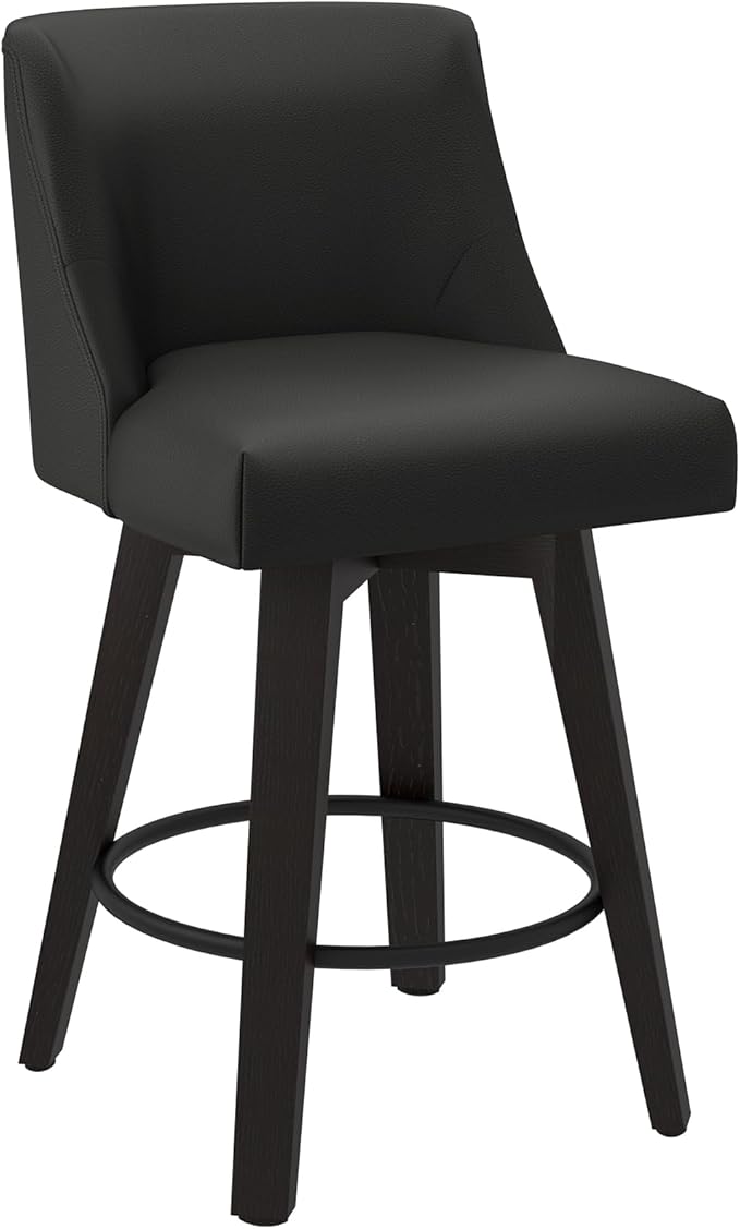 Counter Height Swivel Bar Stools Set of 3, 26 Inch Bar Stools - Image 7