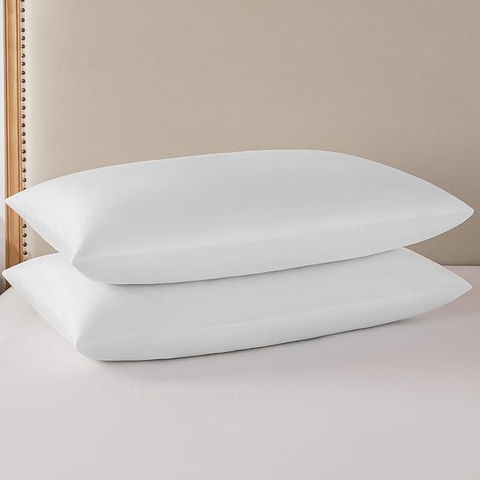 Goose Feathers and Down Pillows, Cotton Cover, Bed Sleeping Hotel Collection - Image 3