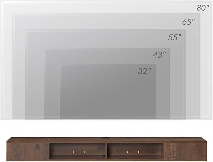 WAMPAT TV Stand with LED Lights - Image 6